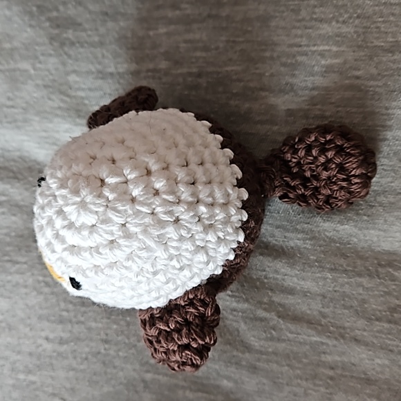 Cute Crochet Bald Eagle 100% Cotton - Picture 4 of 4